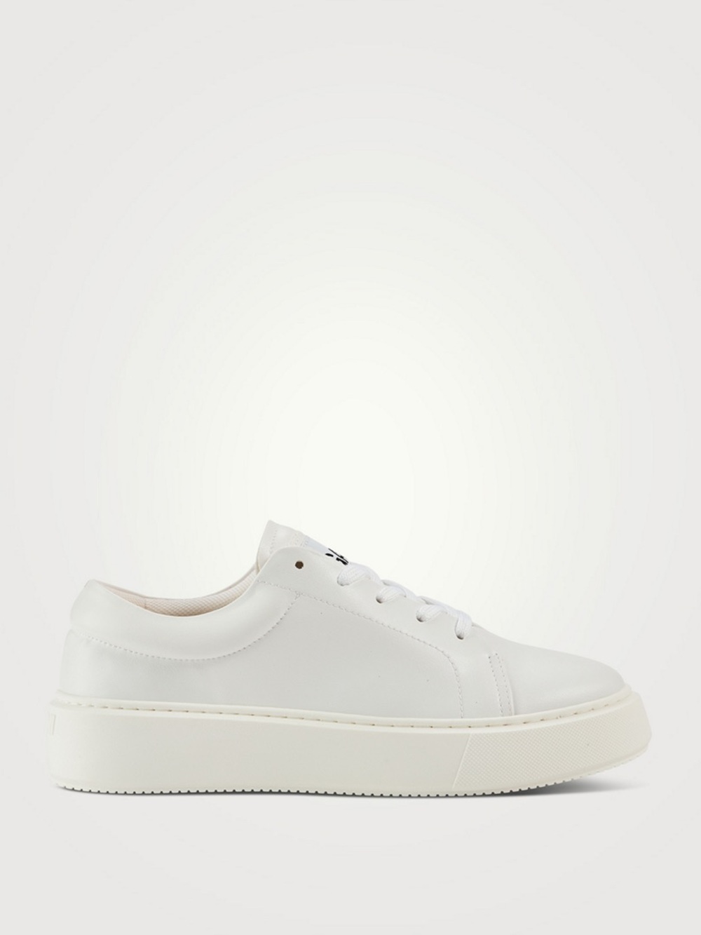 GANNI Sporty Sneakers White Platform Leather Shoes EU 40 w/ dust bag